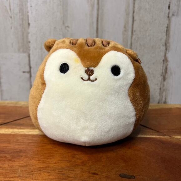 Squishmallows Sawyer the Brown Squirrel 5" Plush Toy Washable - Picture 1 of 5